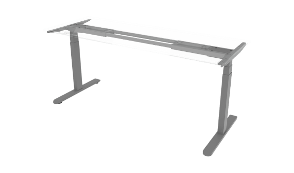 Electric-height-adjustable-standing-desk-frame