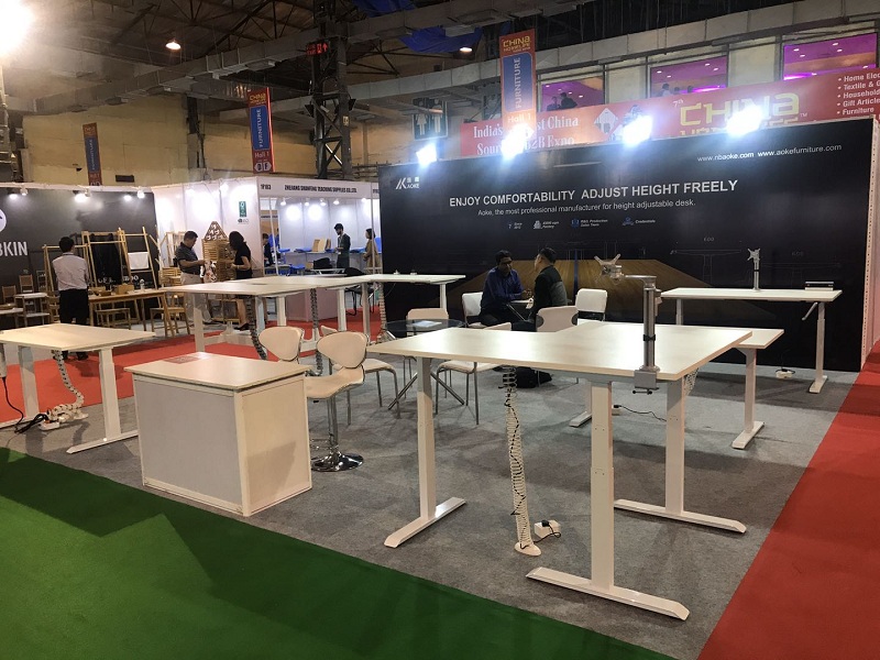 Aoke participated 7th China (India) Trade Fair and Furniture and Accessories Fair