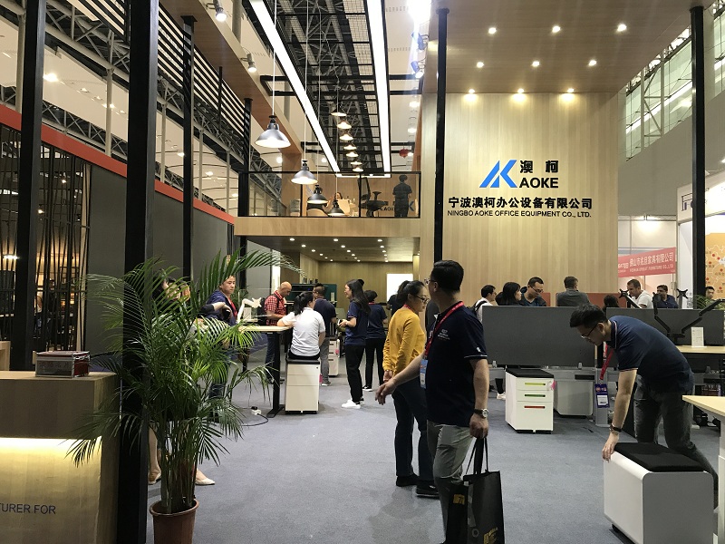 Aoke participated CIFF 44th China International Furniture Fair (Shanghai)
