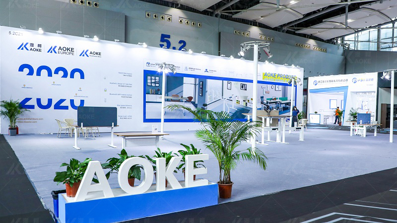 Aoke participated in the China International Furniture Fair (Guangzhou) in 2020-07-27