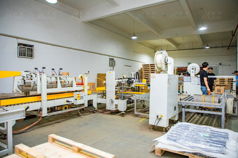 Panorama of packing workshop