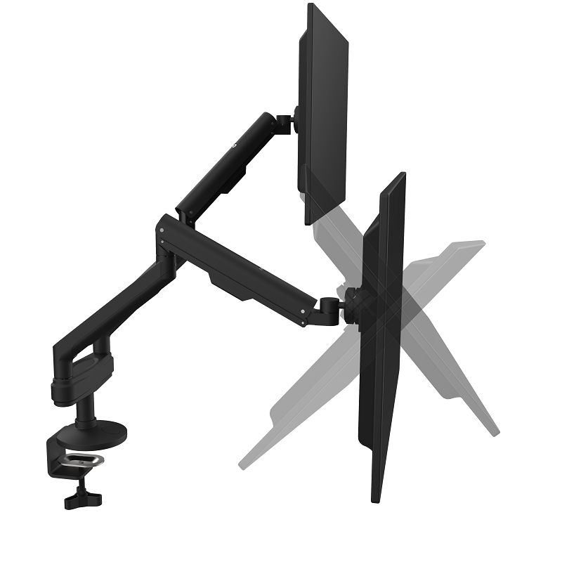 Aoke dual monitor desk arm for home office
