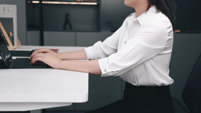 Sitting and working for a long time can easily lead to low chronic back or neck pain