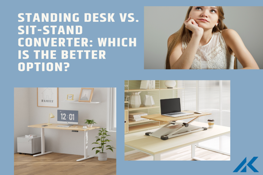 Standing Desk vs. Sit-Stand Converter: Which is the Better Option?