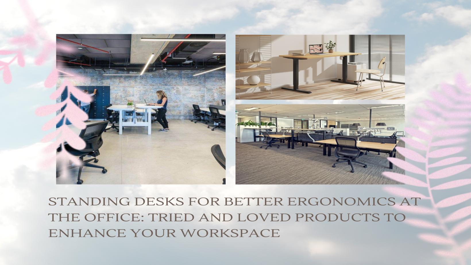 Standing Desks for Better Ergonomics at the Office: Tried and Loved Products to Enhance Your Workspace